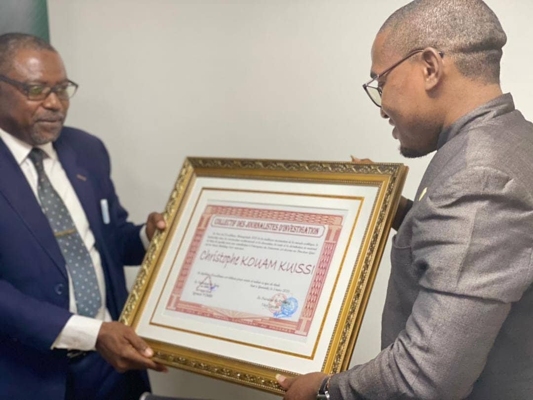 Distinction d’excellence — Collectif des Journalistes d’Investigation